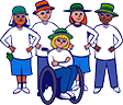 jeff's wheelchair walks Logo